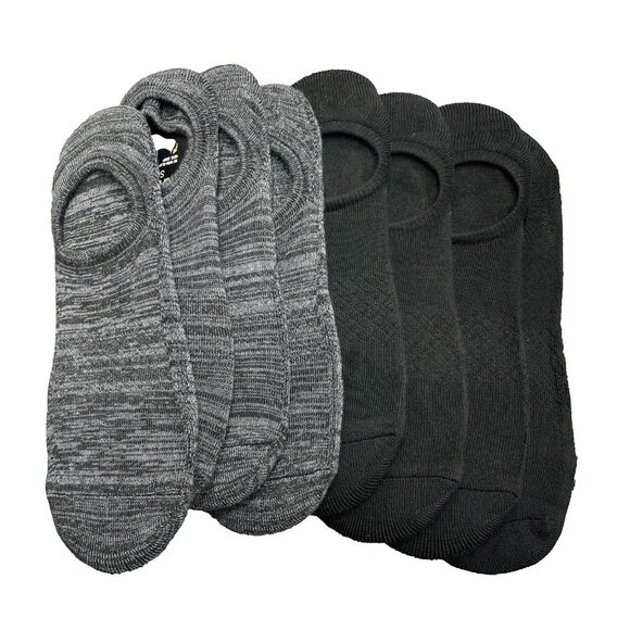 New Skechers 8-Pack Sport Ped Ankle Socks Men's 6-12  W/Non-Slip Heel Grip - Picture 1 of 4